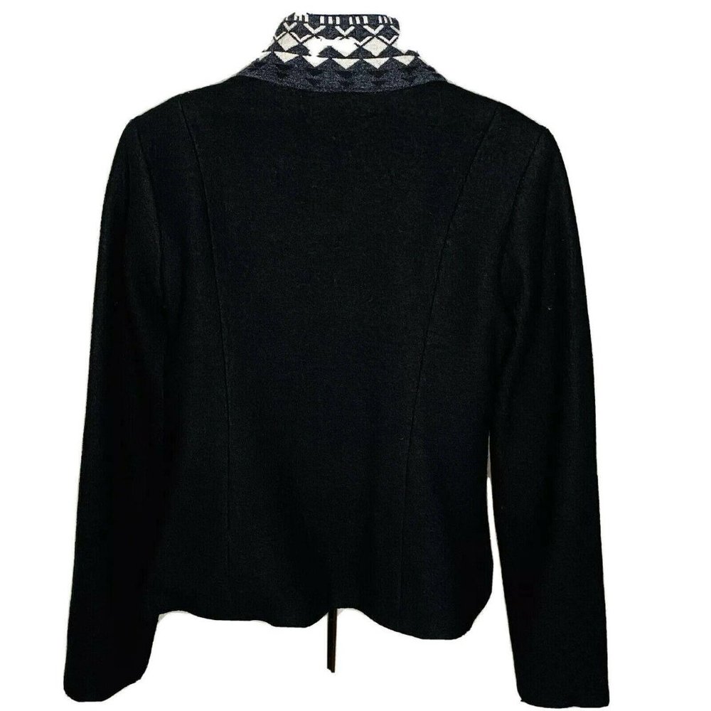 Pendleton Black Blazer 4 Button Lined - image 5